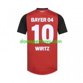 Koszulka Bayer 04 Leverkusen Florian Wirtz 10 Domowe Koszulki Piłkarskie 2024-2025 Krótki Rękaw